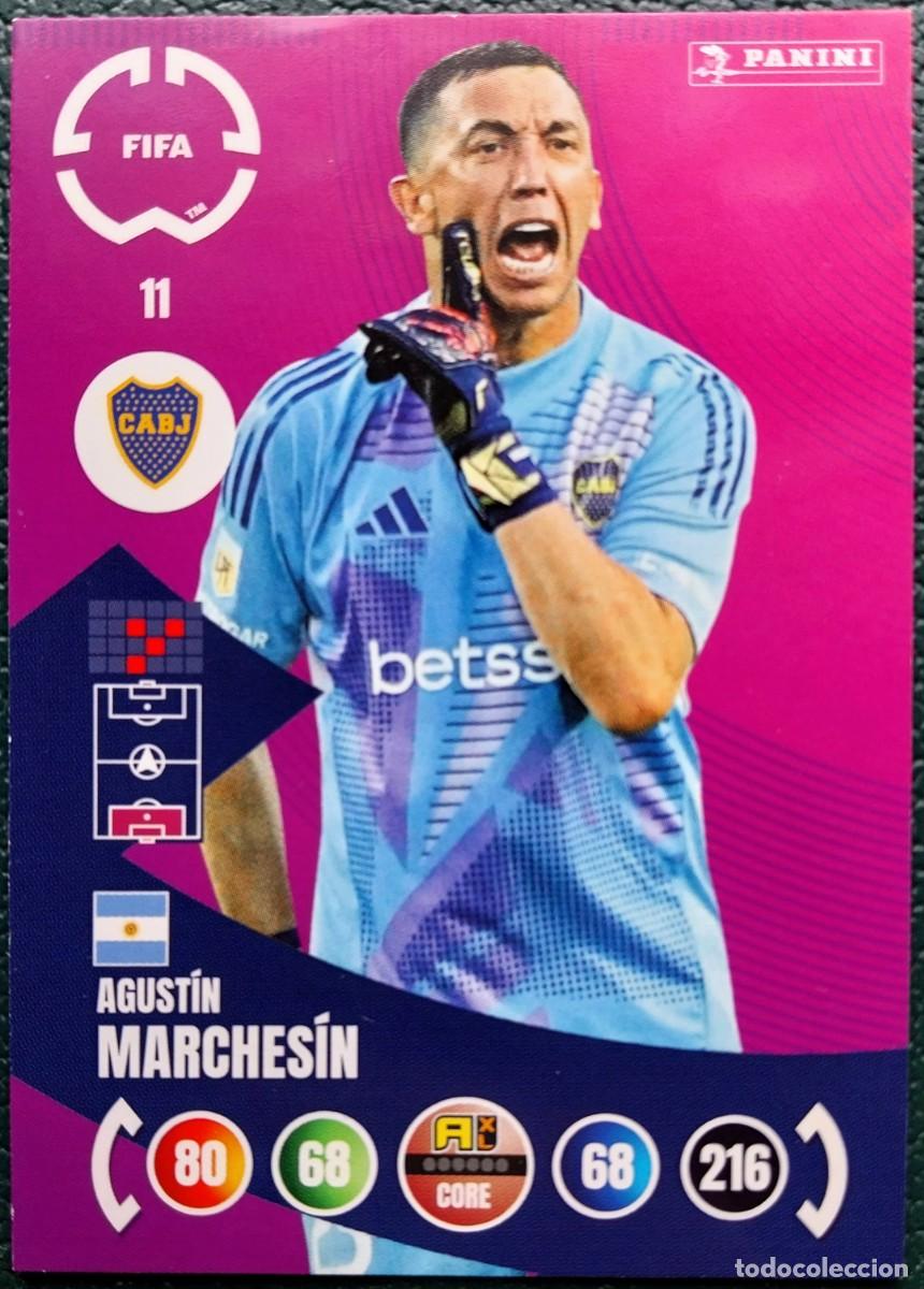 Figurine di Calcio: 11 MARCHESIN BOCA JUNIORS FICHAS ALBUM ADRENALYN XL FIFA CLUB WORLD CUP 2025
