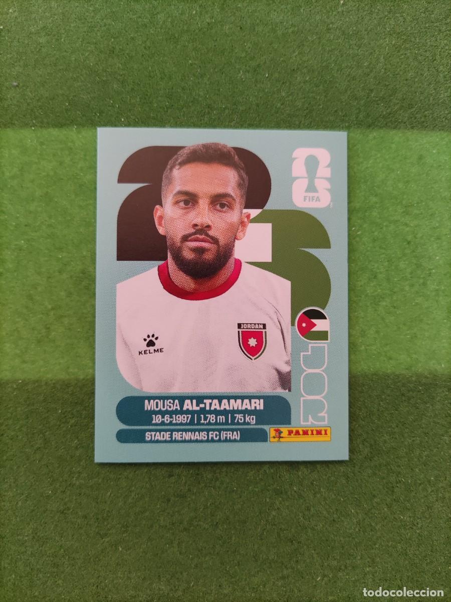 Cromos de F&uacute;tbol: Al-Taamari Jordania JOR 18 Sticker Mundial 2026 FIFA World Cup / Sin pegar