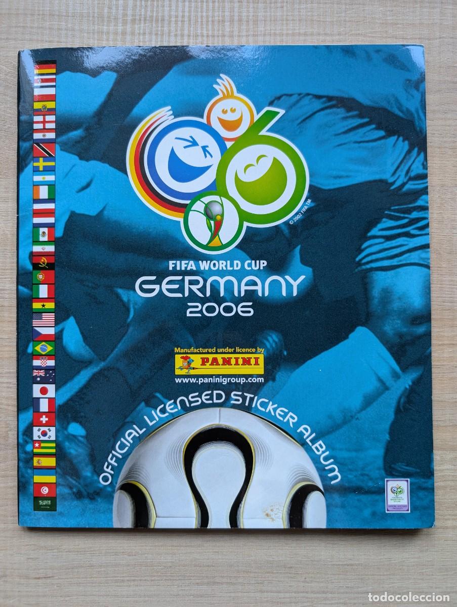 Cromos de F&uacute;tbol: &Aacute;lbum Germany 2006 Panini COMPLETO (Contiene los 596 cromos).