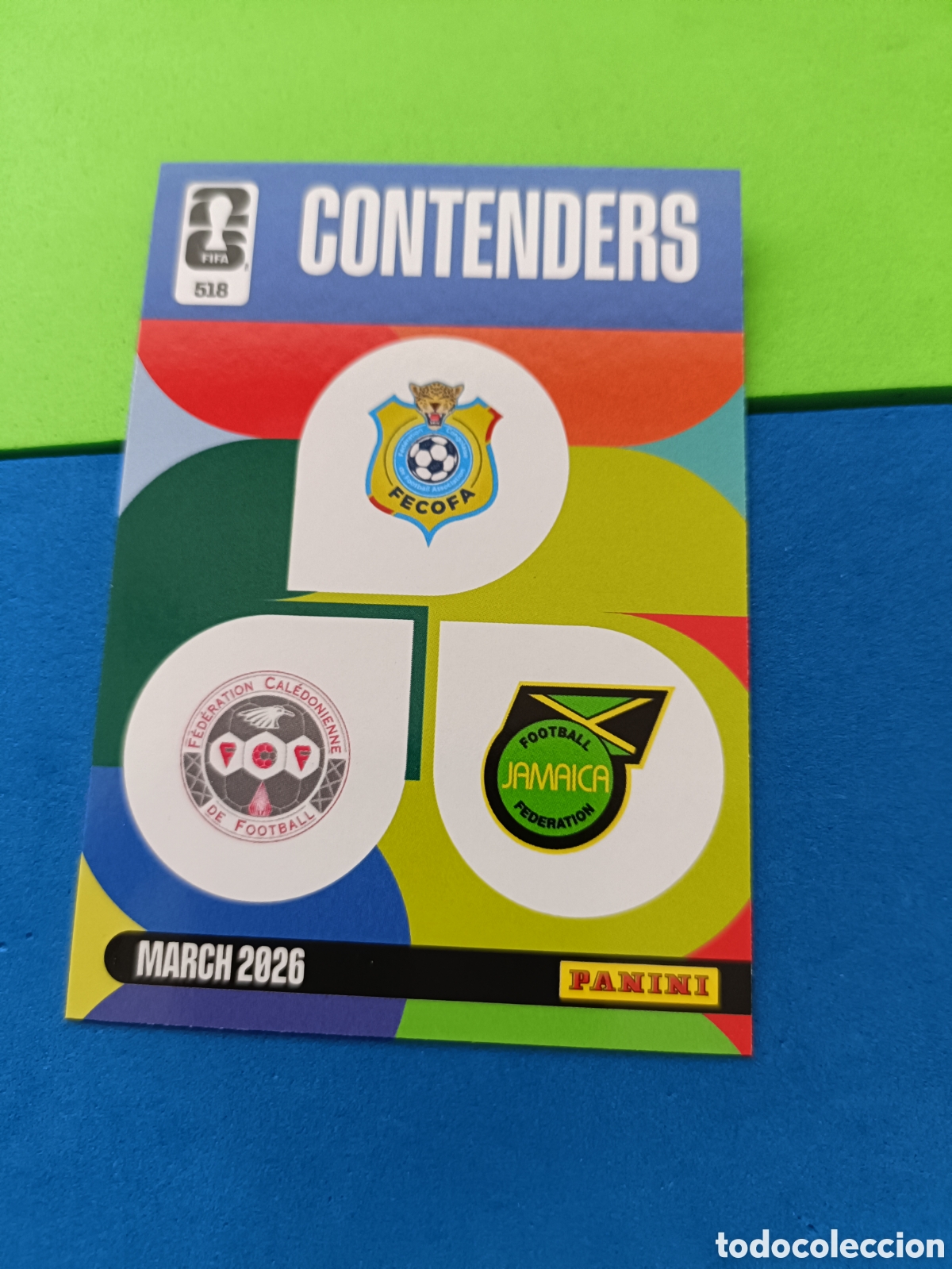 Cromos de F&uacute;tbol: Adrenalyn XL Fifa World cup 2026 mundial - 518 Contenders