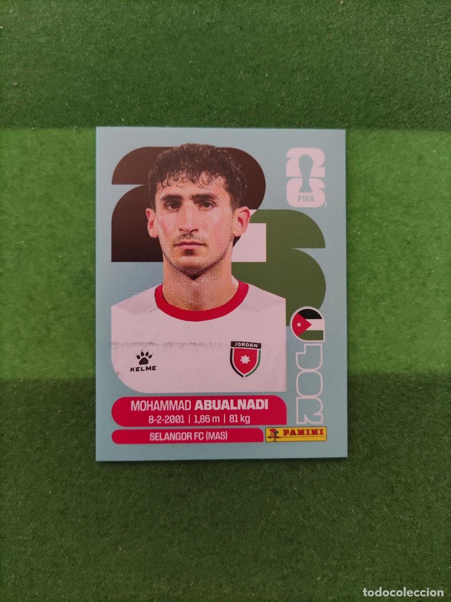 Cromos de F&uacute;tbol: Abualnadi Jordania JOR 8 Sticker Mundial 2026 FIFA World Cup / Sin pegar