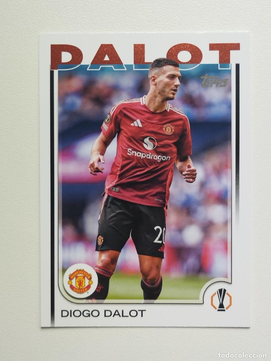 Cromos de F&uacute;tbol: CROMO CARD TOPPS 2025 DIOGO DALOT 83 MANCHESTER UNITED