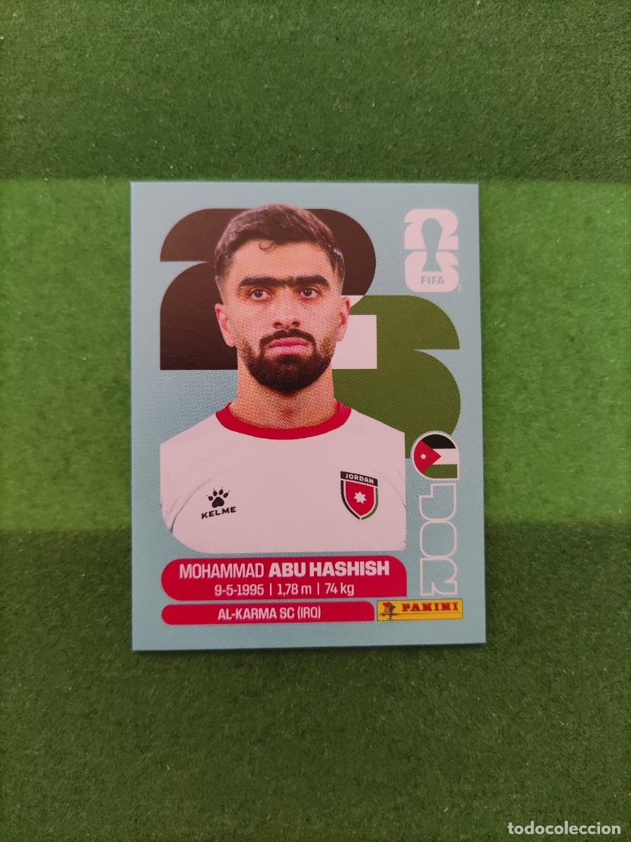 Cromos de F&uacute;tbol: Abu Hashish Jordania JOR 4 Sticker Mundial 2026 FIFA World Cup / Sin pegar