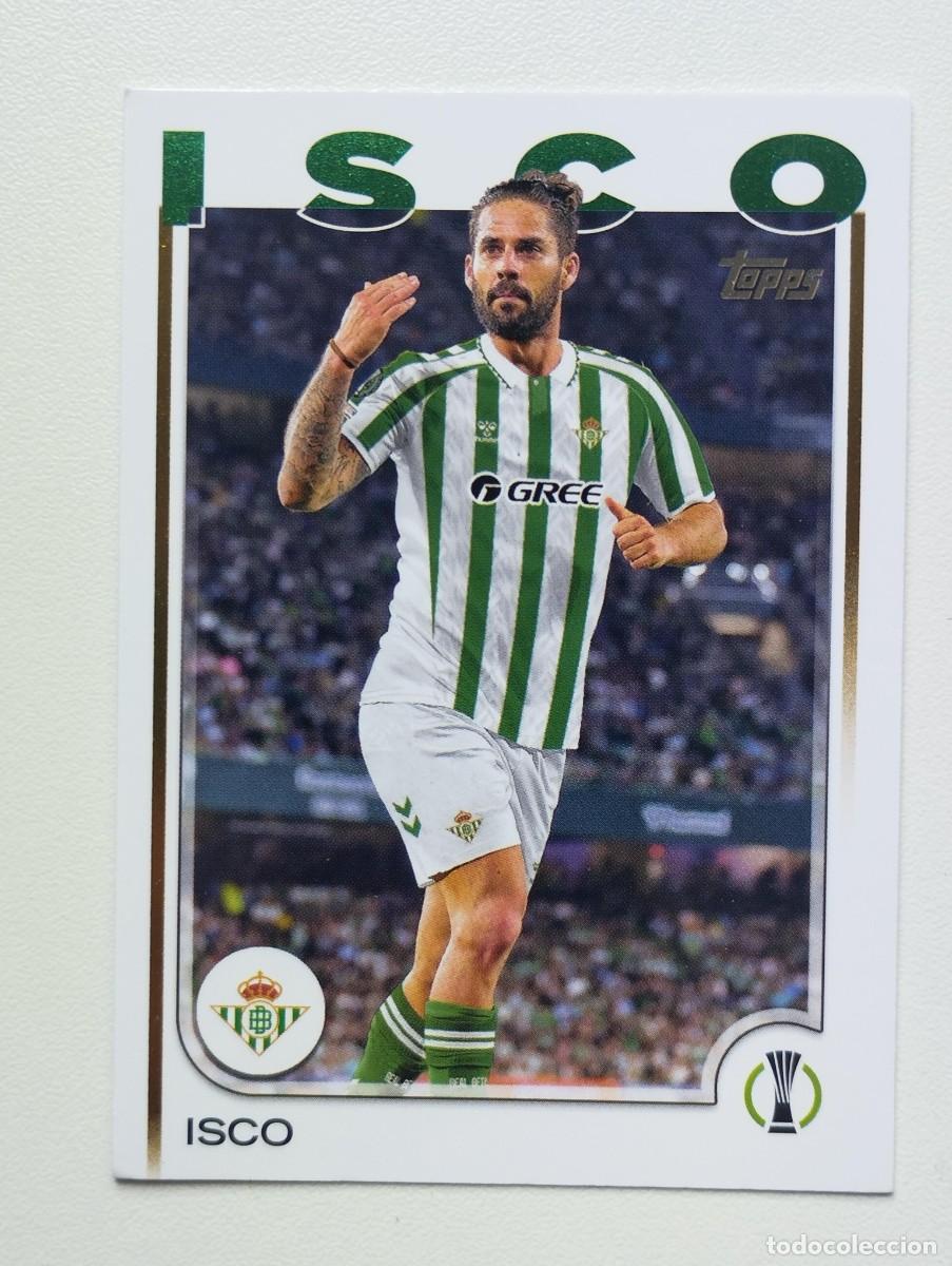 Cromos de F&uacute;tbol: CROMO CARD TOPPS 2025 ISCO 143 BETIS