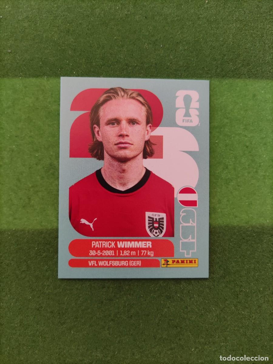 Cromos de F&uacute;tbol: Wimmer Austria AUT 17 Sticker Mundial 2026 FIFA World Cup / Sin pegar