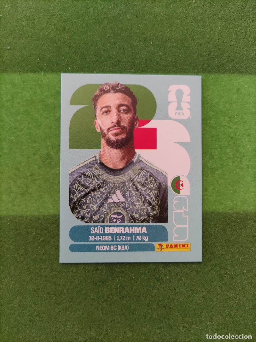 Cromos de F&uacute;tbol: Benrahma Argelia ALG 16 Sticker Mundial 2026 FIFA World Cup / Sin pegar