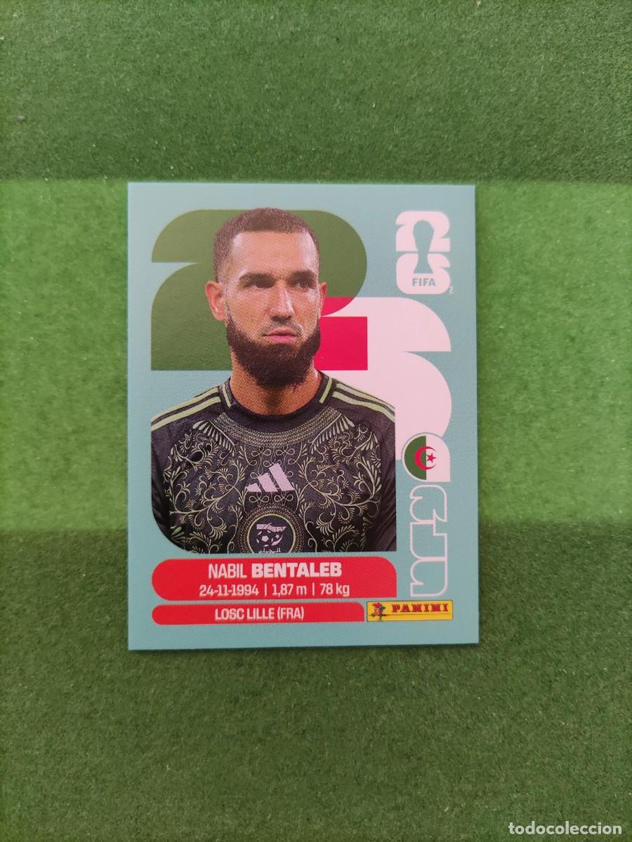 Cromos de F&uacute;tbol: Bentaleb Argelia ALG 12 Sticker Mundial 2026 FIFA World Cup / Sin pegar