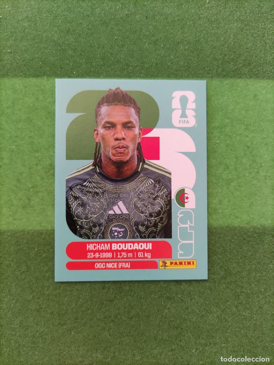 Cromos de F&uacute;tbol: Boudaoui Argelia ALG 10 Sticker Mundial 2026 FIFA World Cup / Sin pegar