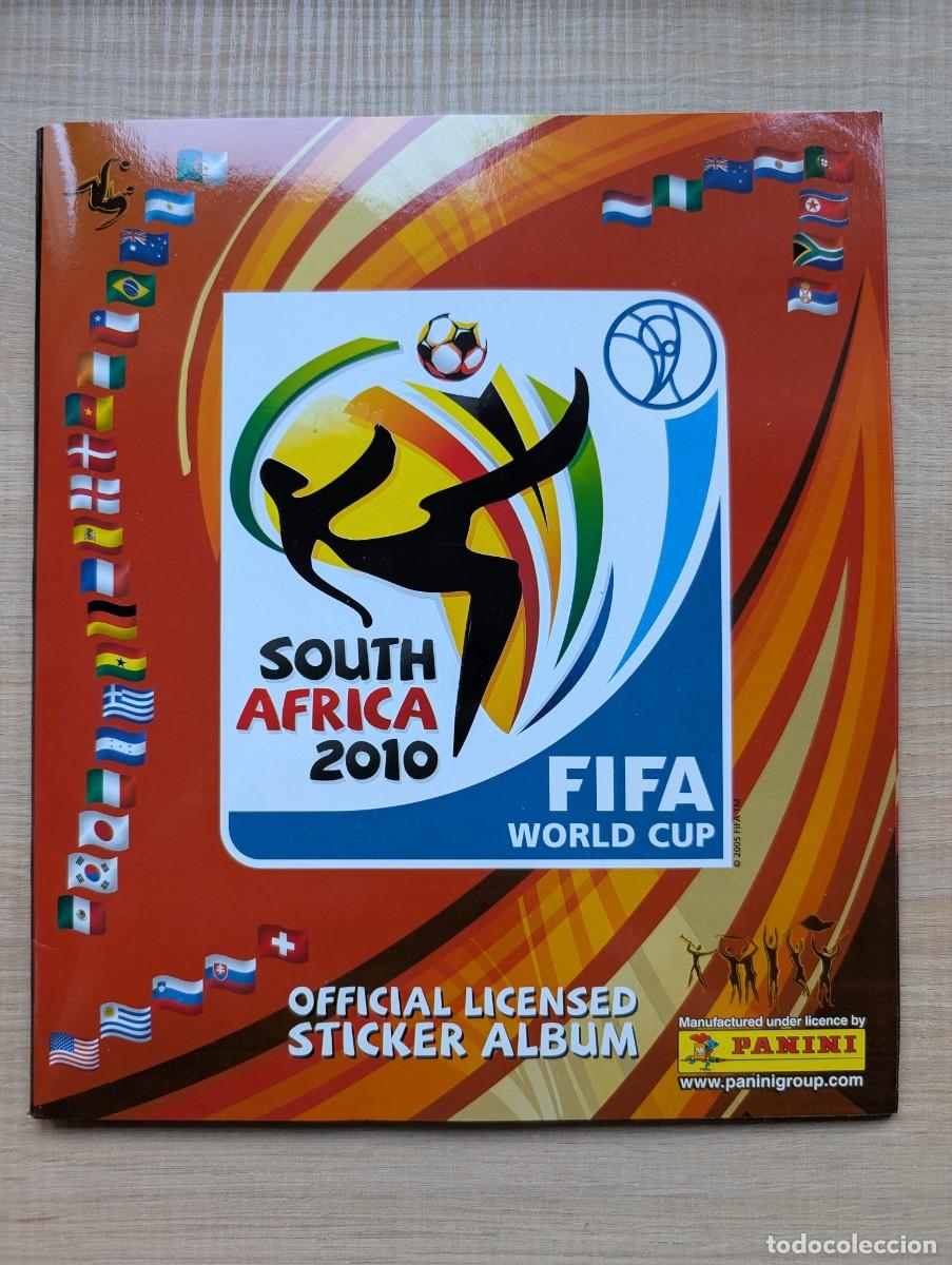 Cromos de F&uacute;tbol: &Aacute;lbum South Africa / Sud&aacute;frica 2010 Panini COMPLETO (Contiene los 638 cromos).