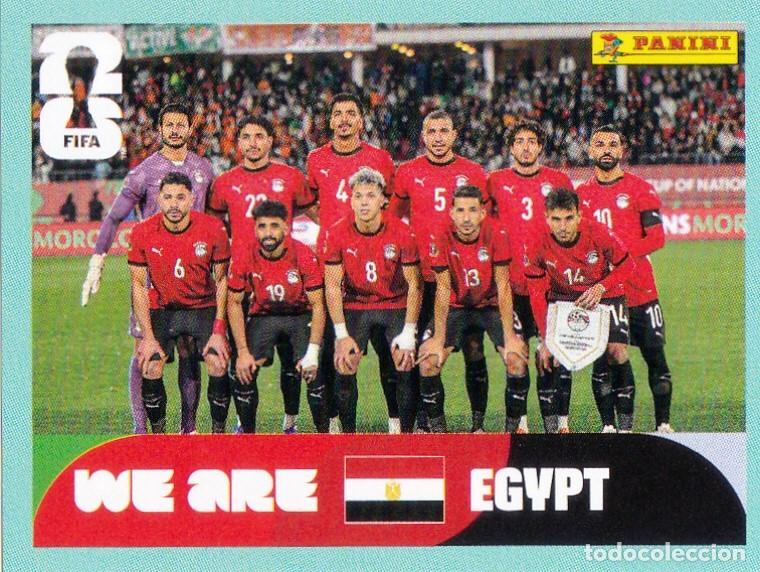 Cromos de F&uacute;tbol: FIFA WORLD CUP 2026 * EQUIPO N&ordm; 13 * DE EGYPTO - NUEVO DE SOBRE (A-18)