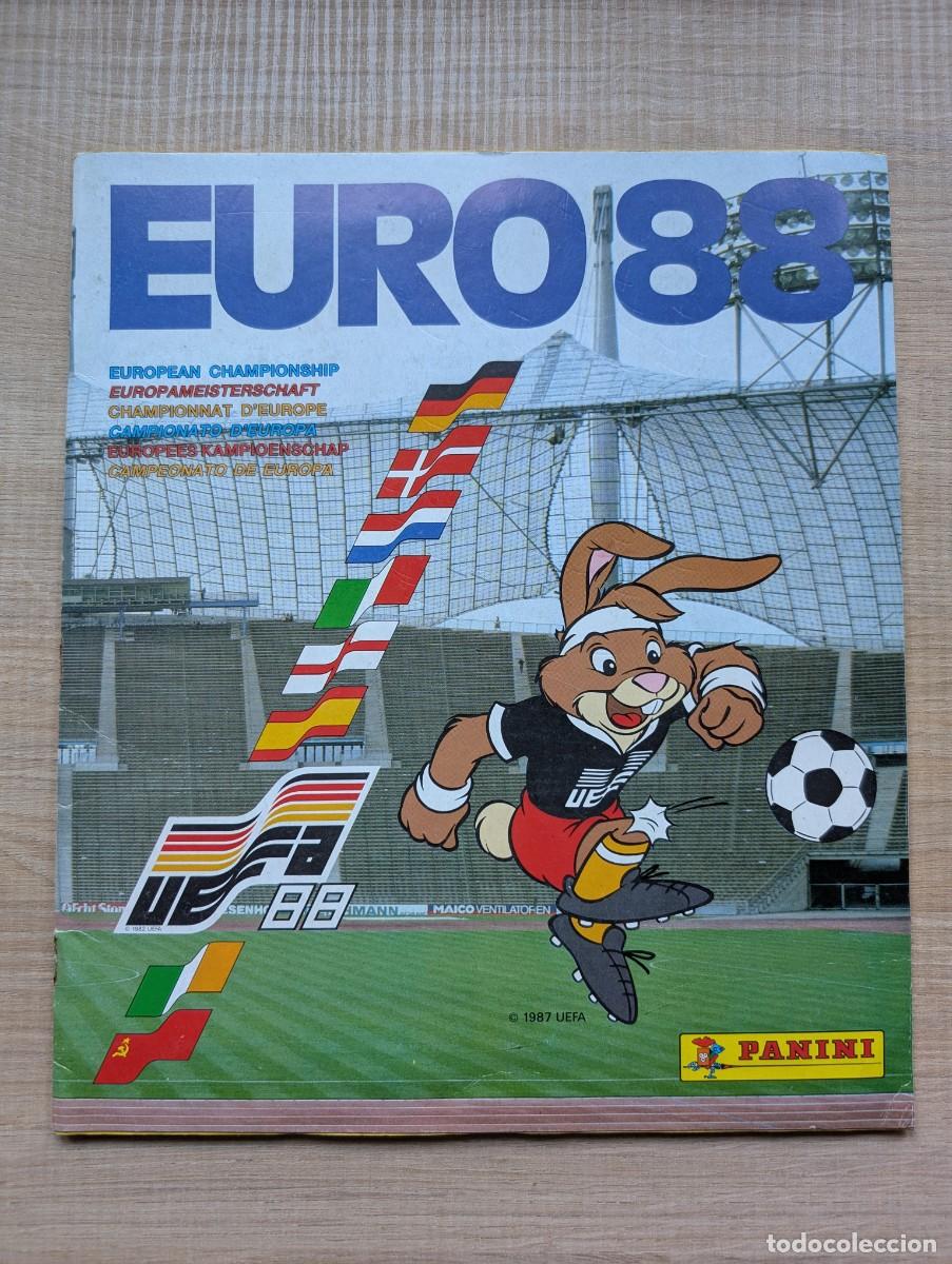 Cromos de F&uacute;tbol: &Aacute;lbum Euro 88 Panini COMPLETO y BUEN ESTADO (Contiene los 267 cromos)