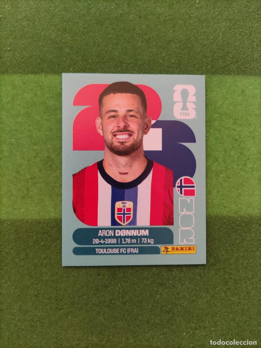 Football Stickers: D&oslash;nnum Noruega NOR 17 Sticker Mundial 2026 FIFA World Cup / Sin pegar