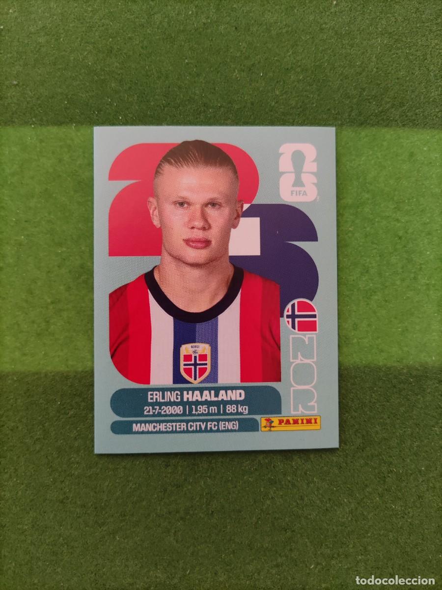 Football Stickers: Haaland Noruega NOR 15 Sticker Mundial 2026 FIFA World Cup / Sin pegar