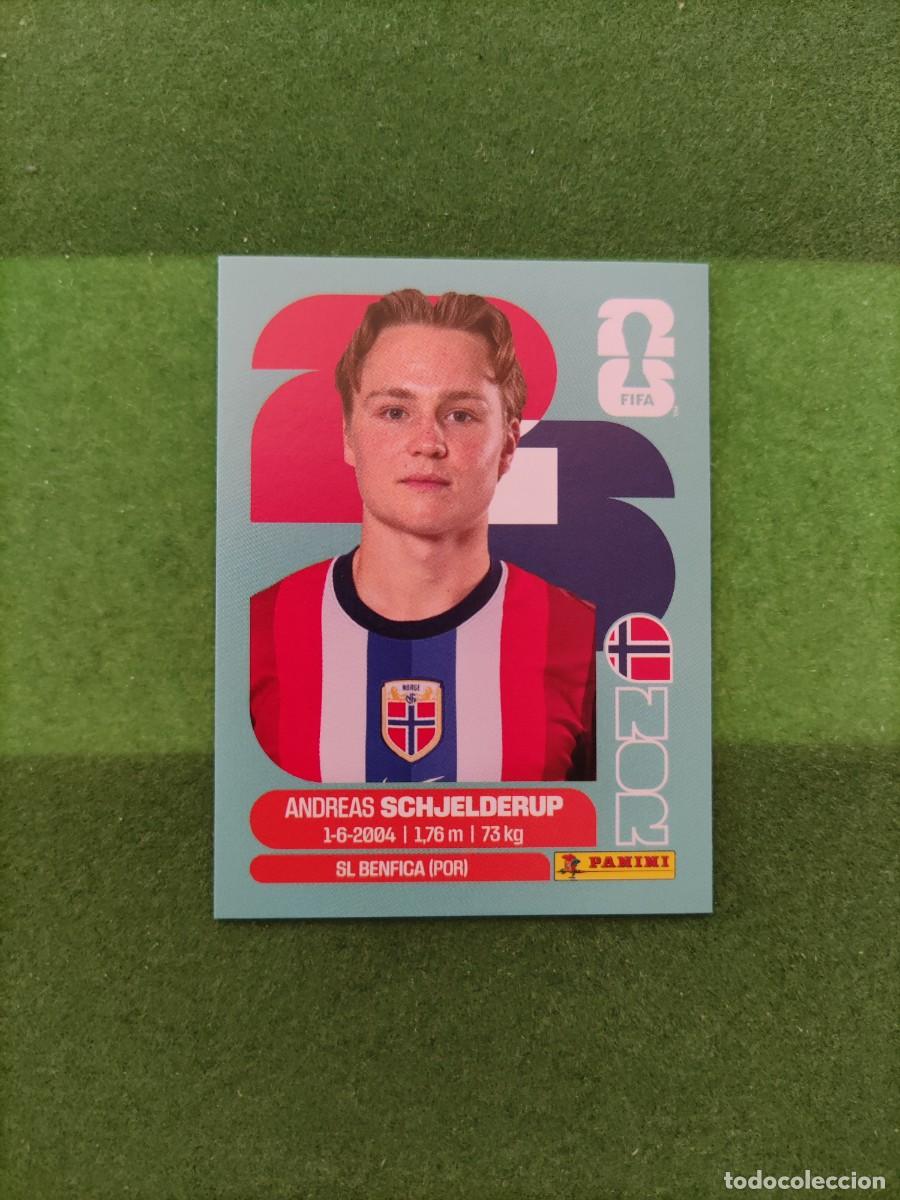 Football Stickers: Schjelderup Noruega NOR 12 Sticker Mundial 2026 FIFA World Cup / Sin pegar