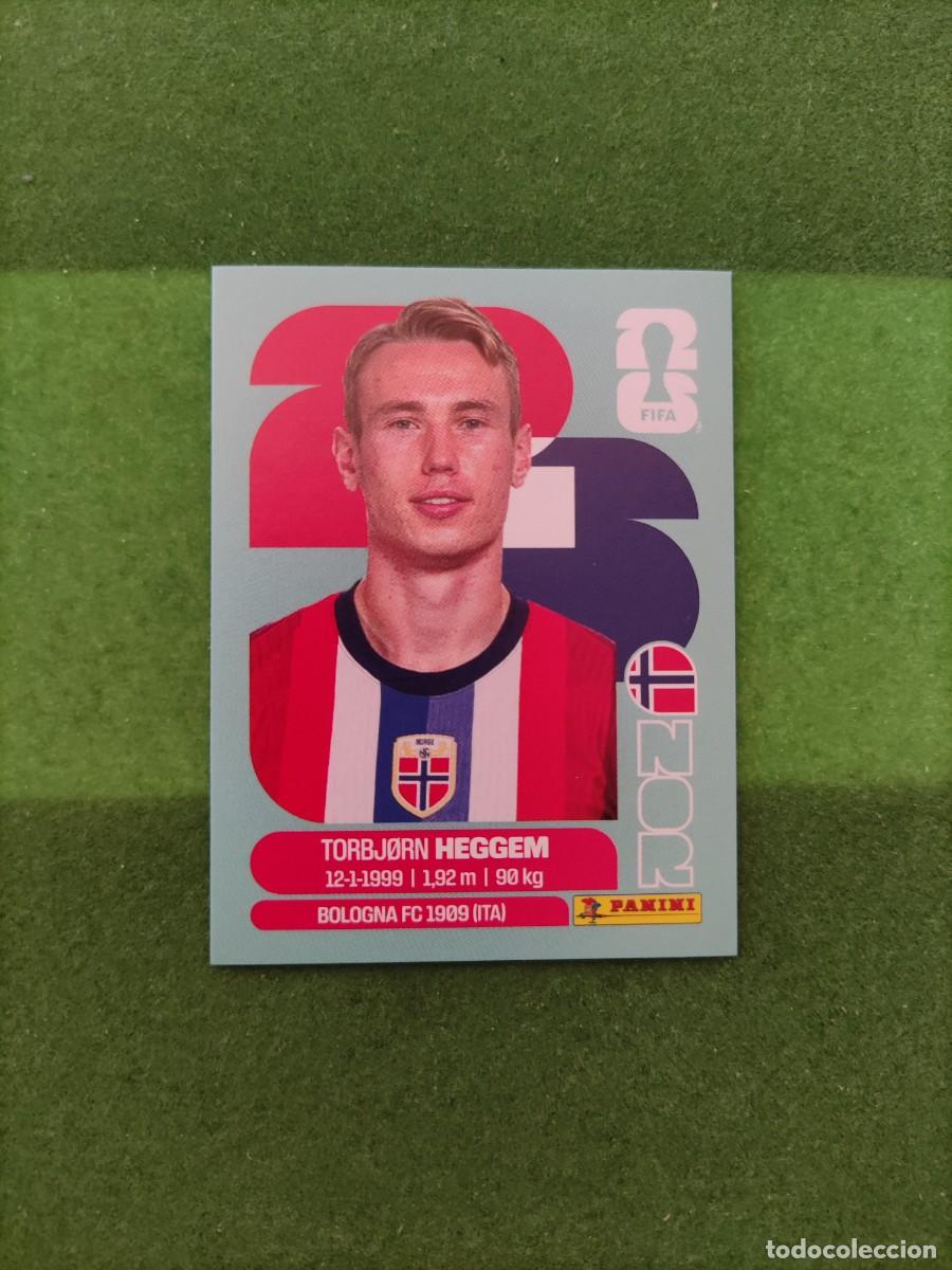 Cromos de F&uacute;tbol: Heggem Noruega NOR 8 Sticker Mundial 2026 FIFA World Cup / Sin pegar