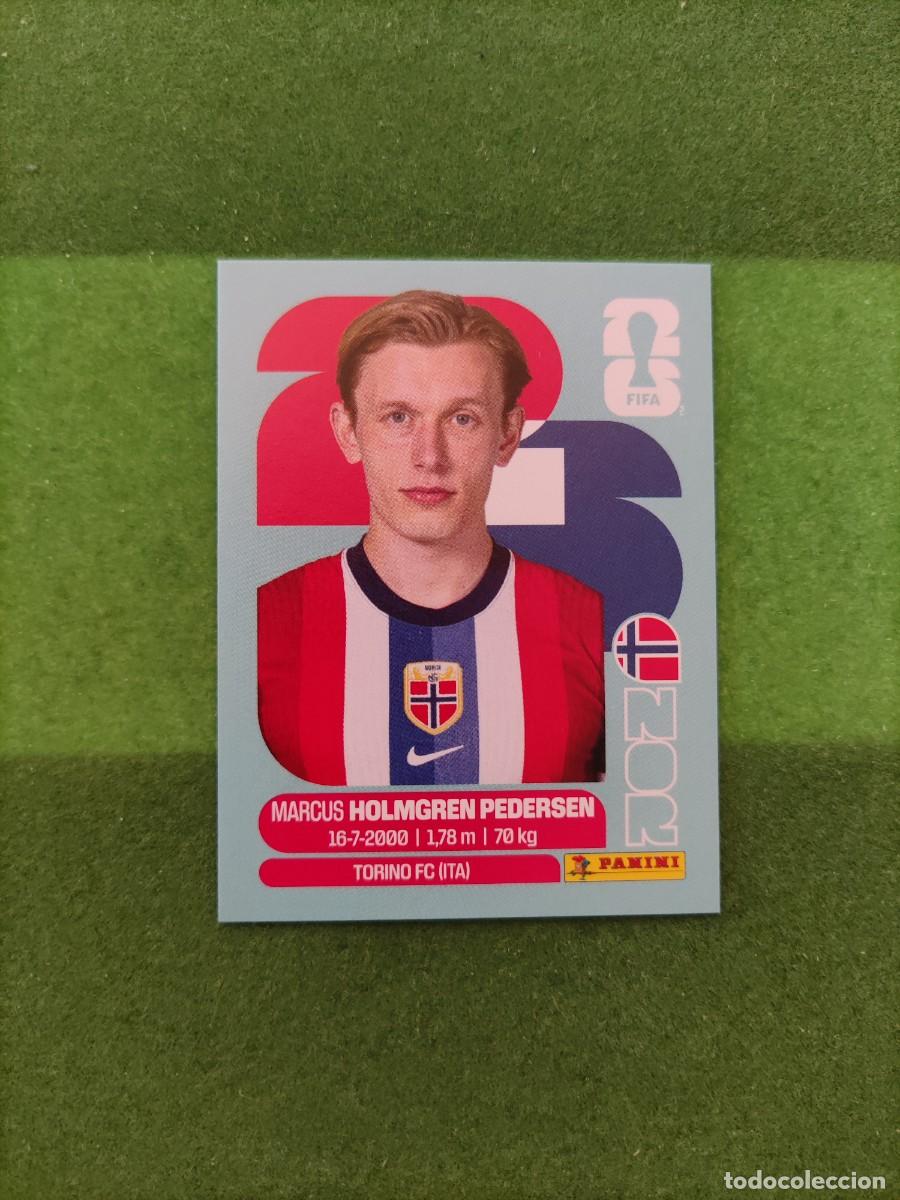 Cromos de F&uacute;tbol: Pedersen Noruega NOR 6 Sticker Mundial 2026 FIFA World Cup / Sin pegar
