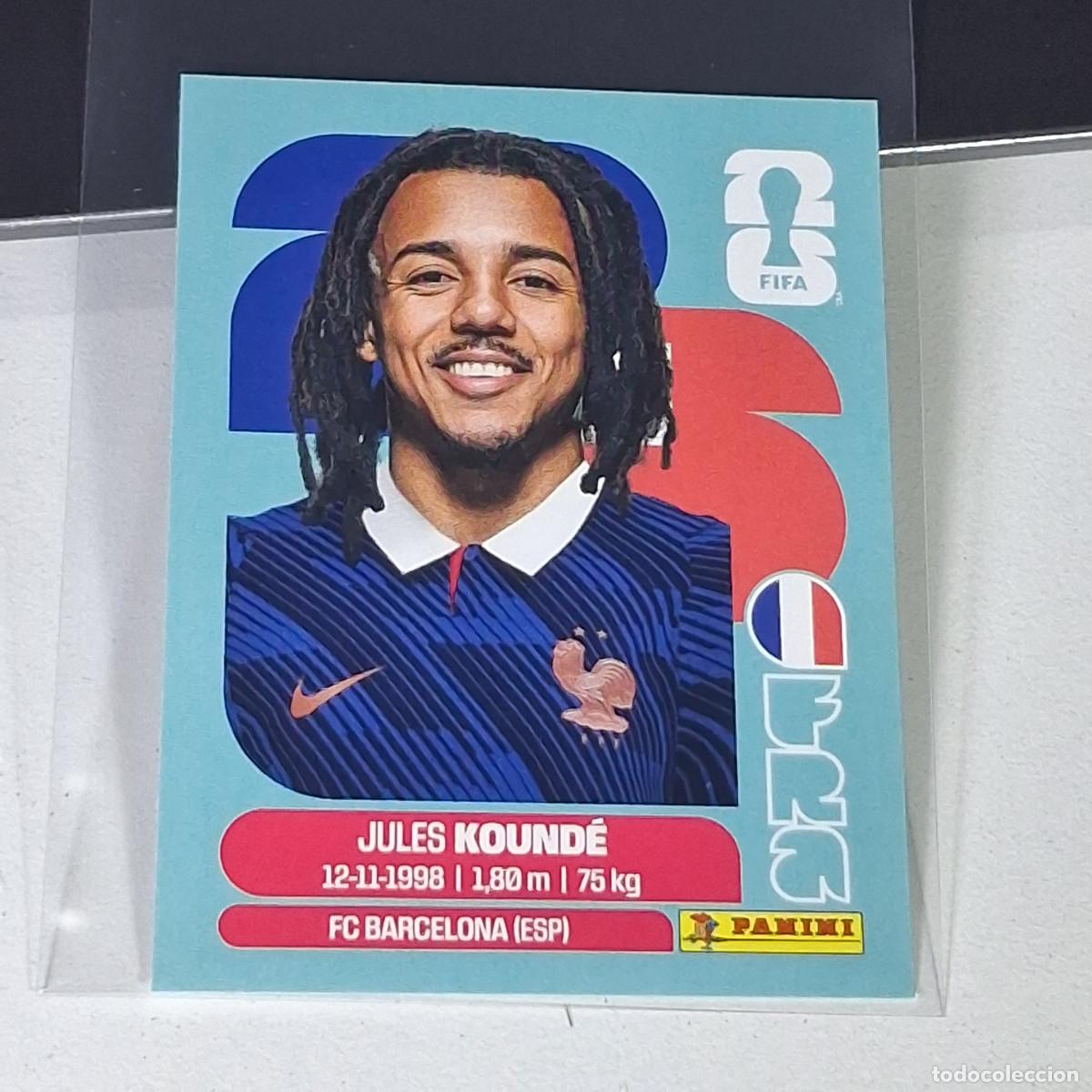 Cromos de F&uacute;tbol: A39 FRA5 FRA 5 JULES KOUND&Eacute; FRANCIA FRANCE FRA MUNDIAL FIFA WORLD CUP 2026 STICKER PANINI