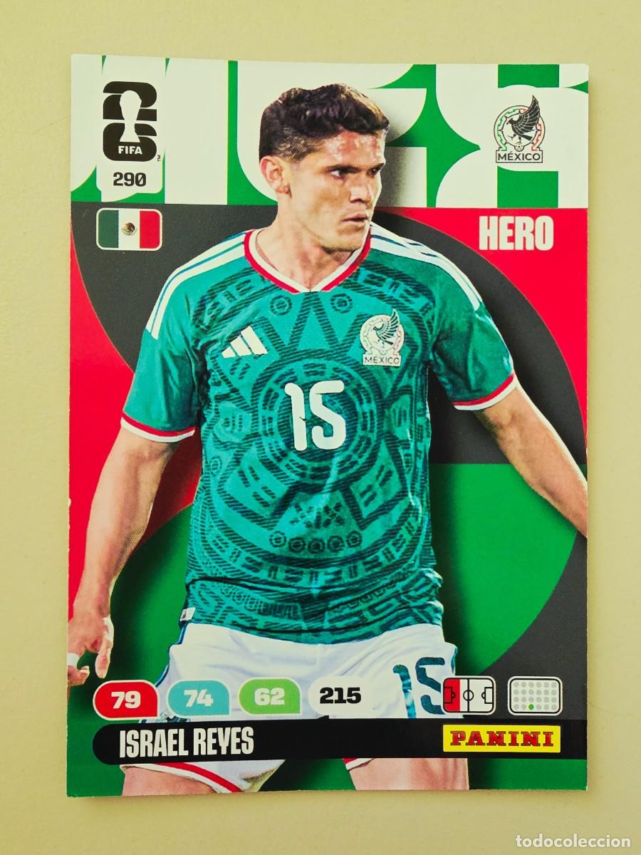 Cromos de F&uacute;tbol: 290 Israel Reyes, Hero, M&eacute;xico, Panini Adrenalyn XL Fifa World Cup 2026 Mundial 26