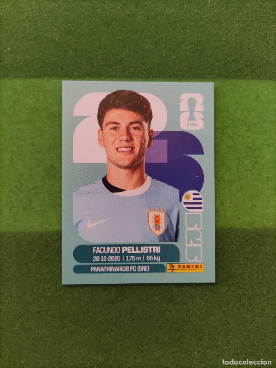 Cromos de F&uacute;tbol: Pellistri Uruguay URU 20 Sticker Mundial 2026 FIFA World Cup / Sin pegar