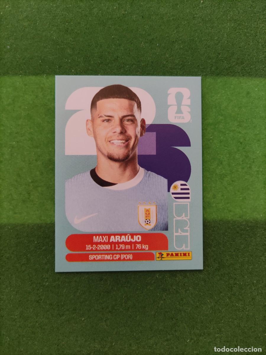 Cromos de F&uacute;tbol: Ara&uacute;jo Uruguay URU 16 Sticker Mundial 2026 FIFA World Cup / Sin pegar
