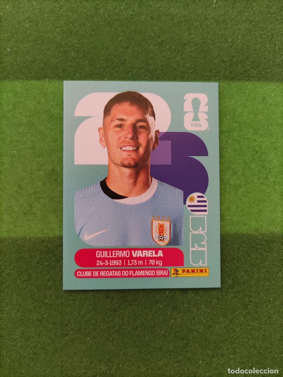 Cromos de F&uacute;tbol: Varela Uruguay URU 8 Sticker Mundial 2026 FIFA World Cup / Sin pegar
