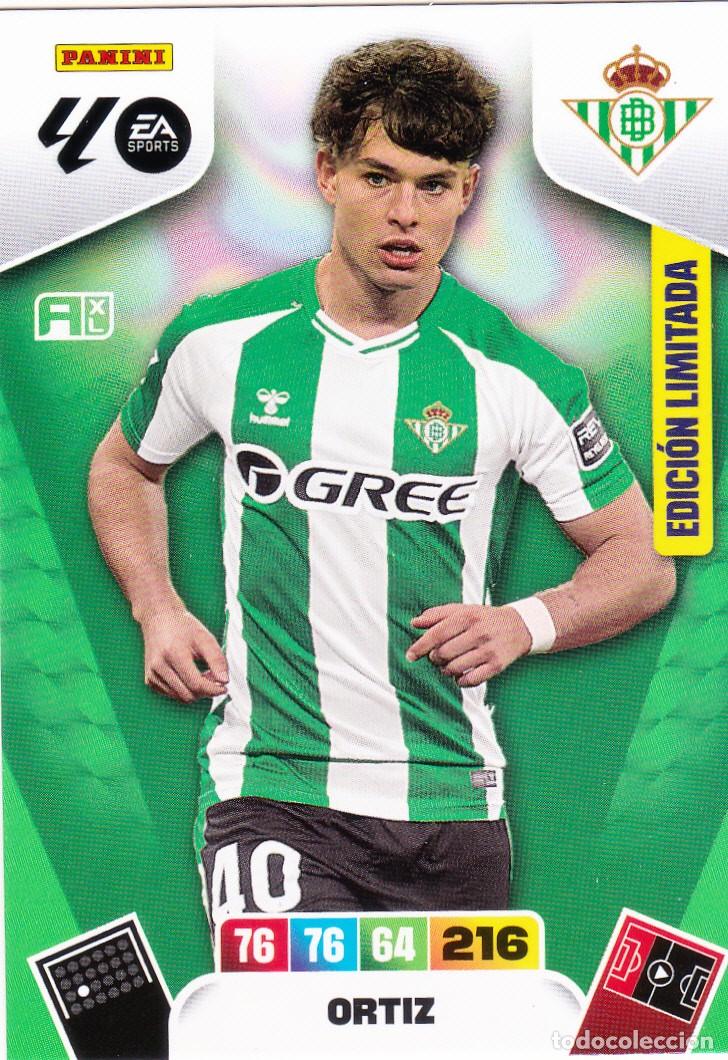 Cromos de F&uacute;tbol: ADRENALYN XL 2025-26 * ORTIZ - EDICI&Oacute;N LIMITADA - NUEVO DE SOBRE(A-11)