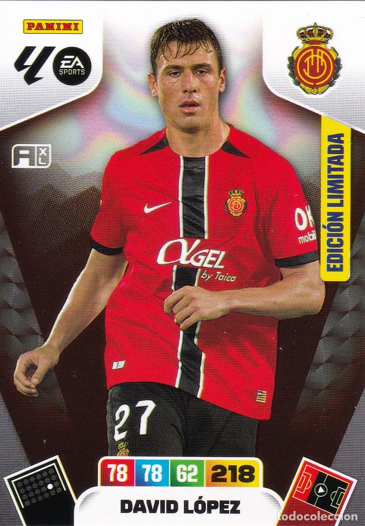 Cromos de F&uacute;tbol: ADRENALYN XL 2025-26 * DAVID L&Oacute;PEZ - EDICI&Oacute;N LIMITADA - NUEVO DE SOBRE(A-11)