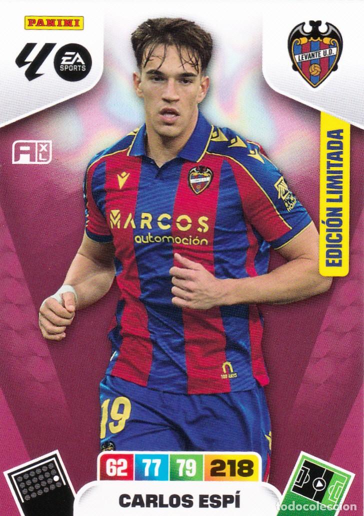 Cromos de F&uacute;tbol: ADRENALYN XL 2025-26 * CARLOS ESPI - EDICI&Oacute;N LIMITADA - NUEVO DE SOBRE(A-11)