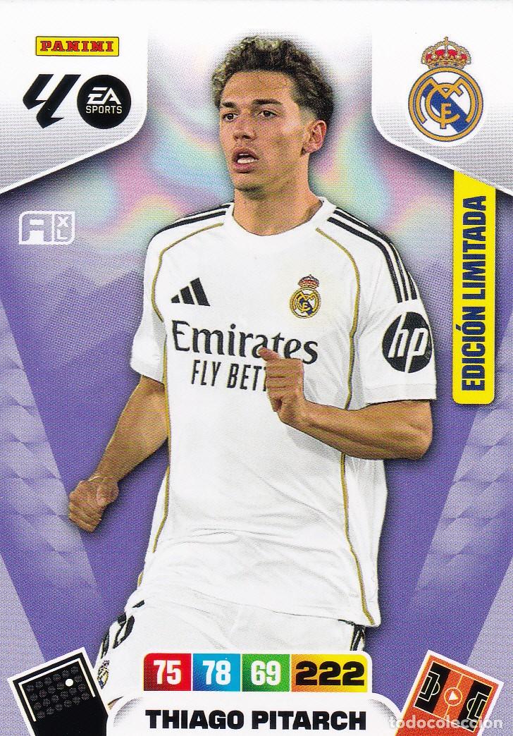 Cartes &agrave; collectionner de Football: ADRENALYN XL 2025-26 * THIAGO PITARCH - EDICI&Oacute;N LIMITADA - NUEVO DE SOBRE(A-11)