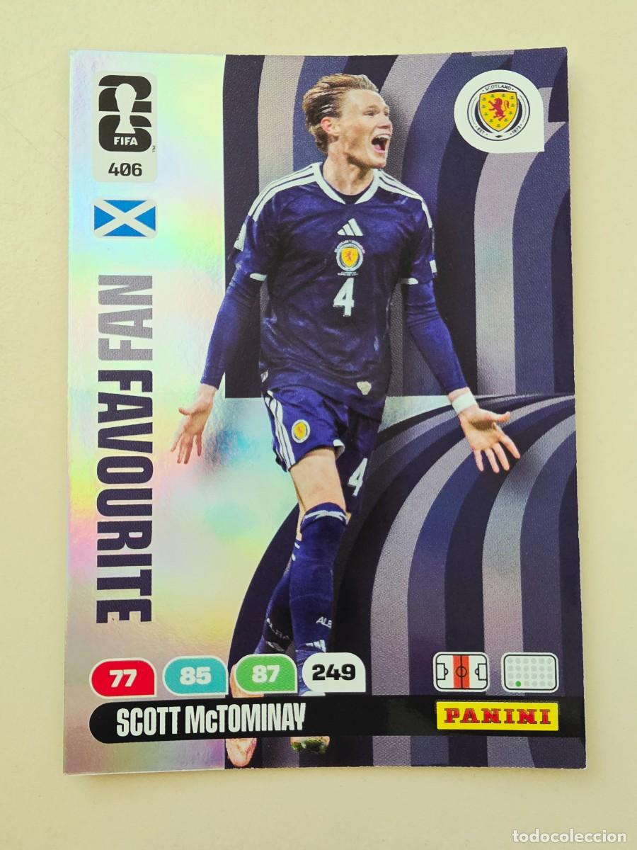 Cartes &agrave; collectionner de Football: 406 Scott McTominay, Fan Favourite, Escocia, Panini Adrenalyn XL Fifa World Cup 2026 Mundial 26