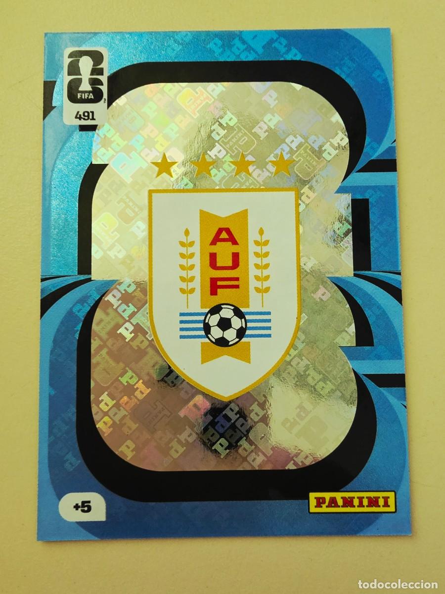 Cromos de Futebol: 491 Escudo Logo Uruguay, Panini Adrenalyn XL Fifa World Cup 2026 Mundial 26