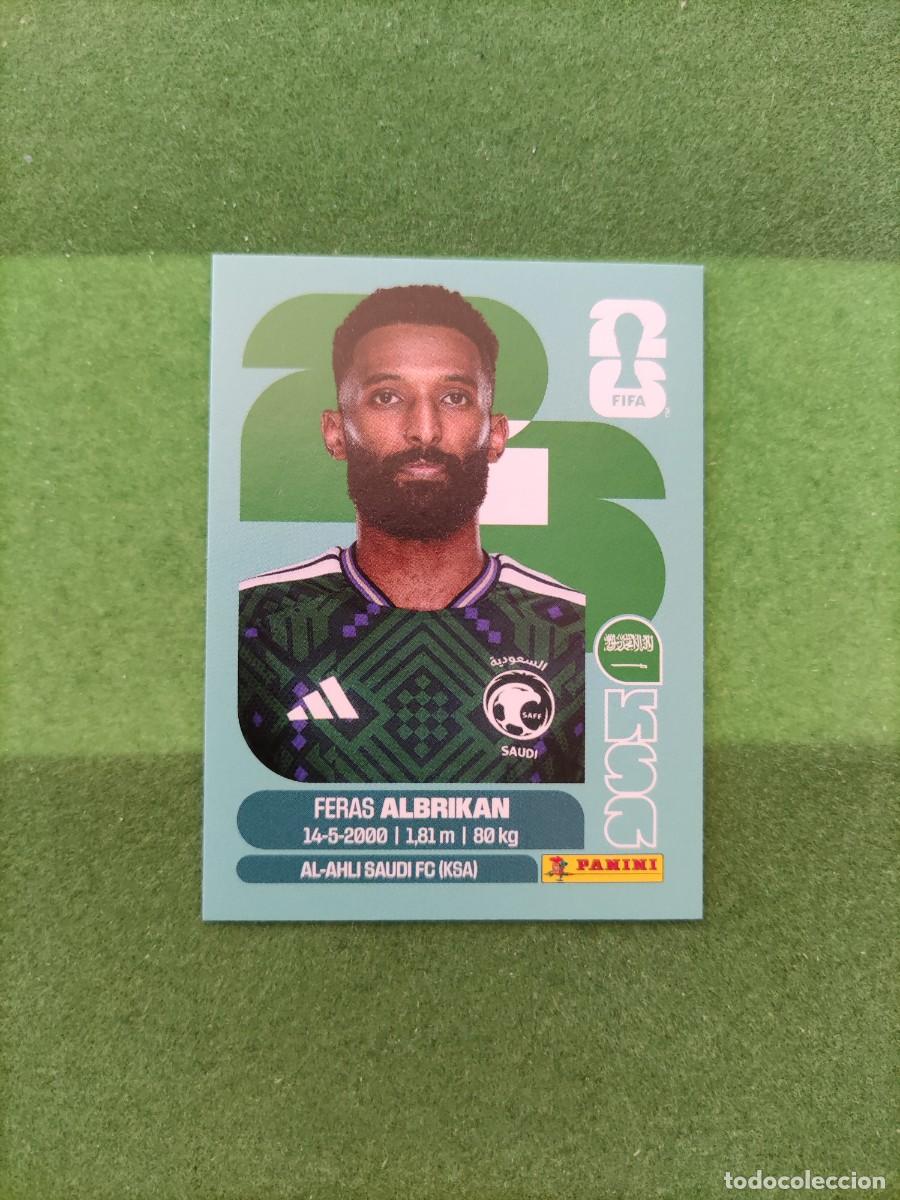 Cromos de F&uacute;tbol: Albrikan Arabia Saudi KSA 18 Sticker Mundial 2026 FIFA World Cup / Sin pegar