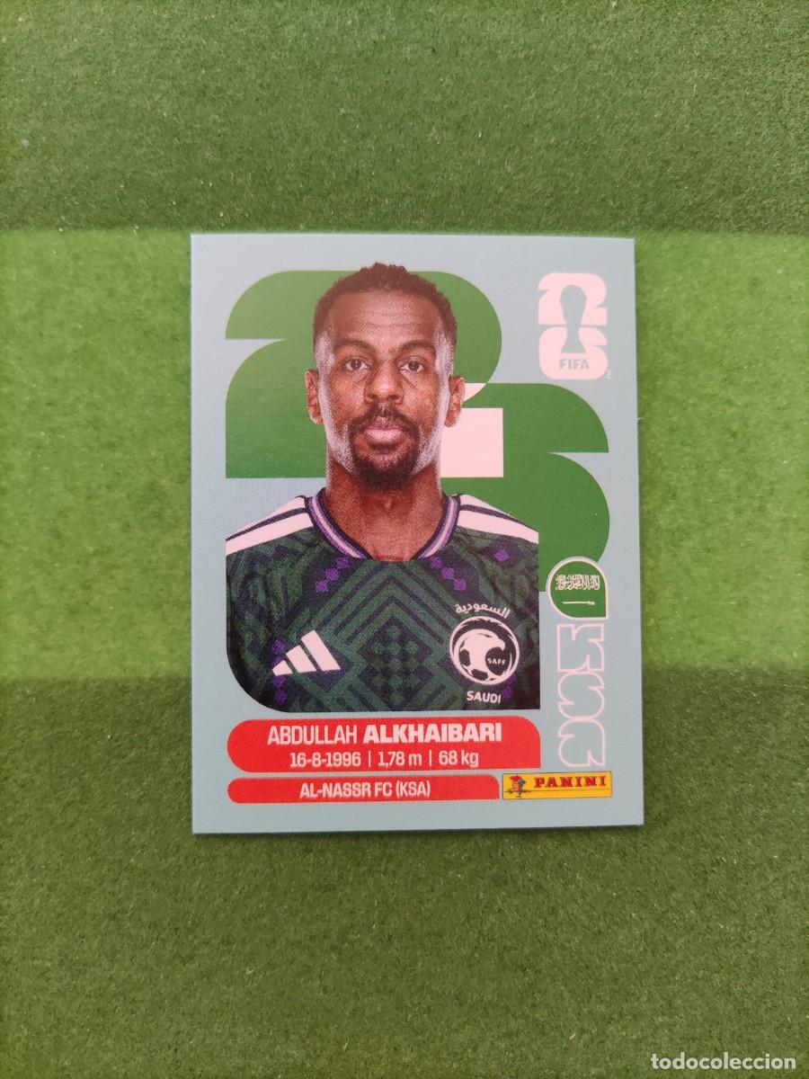 Cromos de F&uacute;tbol: Alkhaibari Arabia Saudi KSA 11 Sticker Mundial 2026 FIFA World Cup / Sin pegar