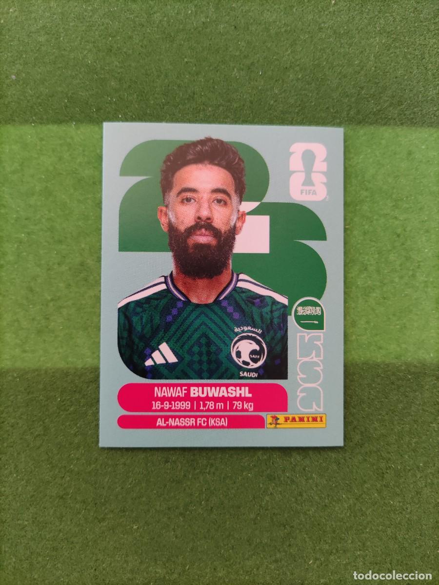 Cromos de F&uacute;tbol: Buwashl Arabia Saudi KSA 5 Sticker Mundial 2026 FIFA World Cup / Sin pegar