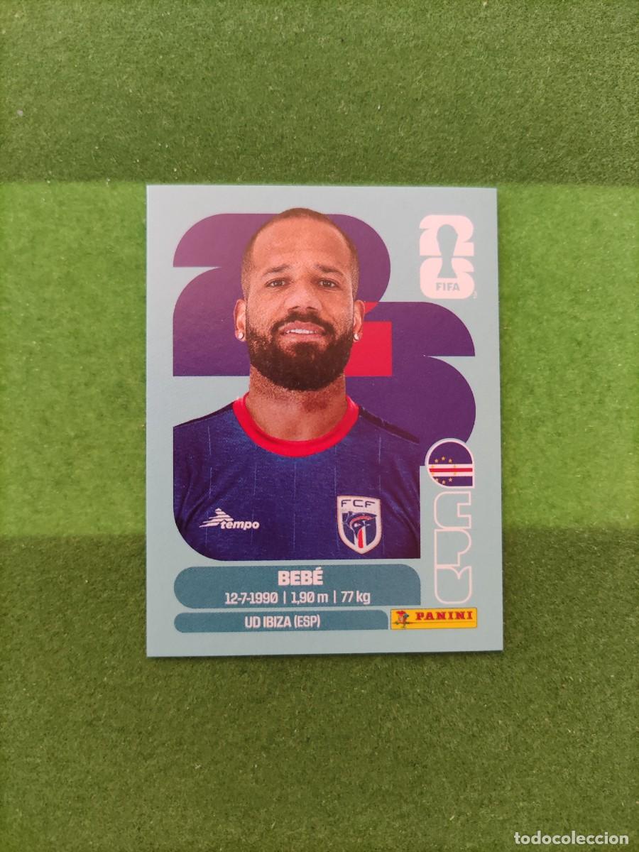 Cromos de F&uacute;tbol: Beb&eacute; Cabo Verde CPV 20 Sticker Mundial 2026 FIFA World Cup / Sin pegar