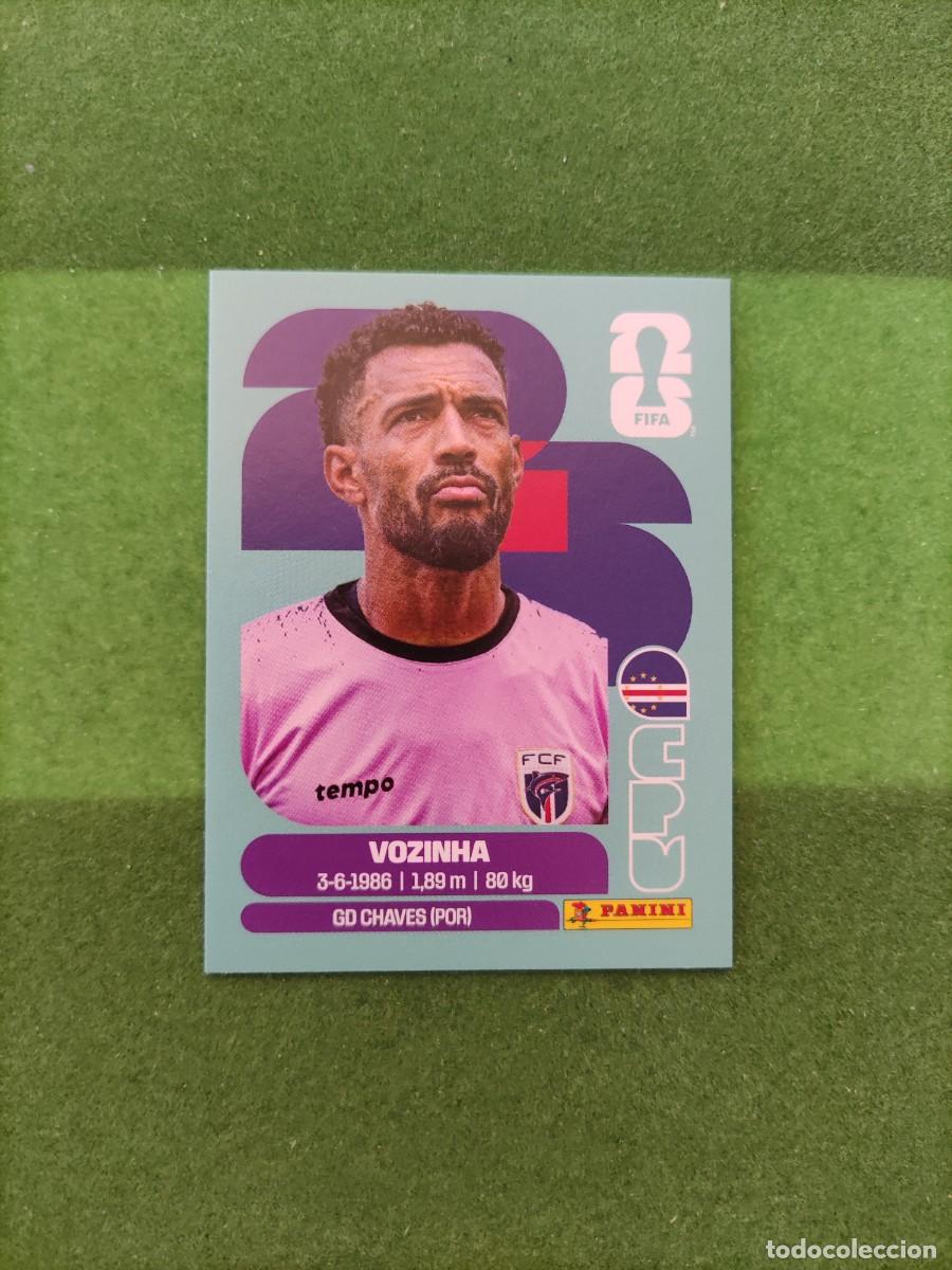 Cromos de F&uacute;tbol: Vozinha Cabo Verde CPV 2 Sticker Mundial 2026 FIFA World Cup / Sin pegar