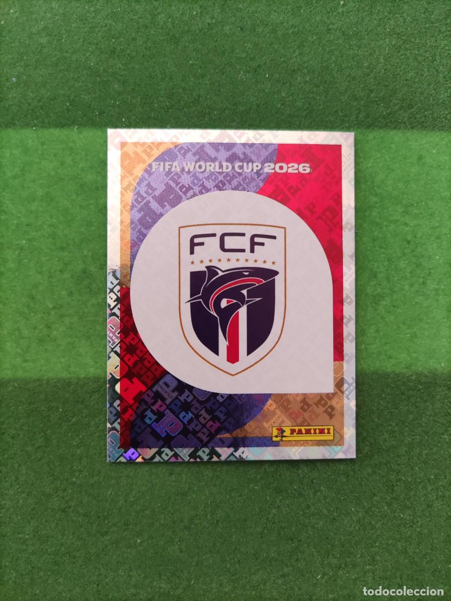 Cromos de F&uacute;tbol: Escudo Cabo Verde CPV 1 Sticker Mundial 2026 FIFA World Cup / Sin pegar