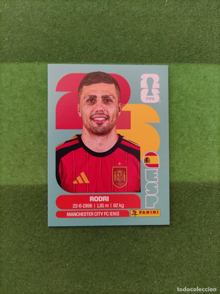 Cromos de F&uacute;tbol: Rodri Espa&ntilde;a ESP 10 Sticker Mundial 2026 FIFA World Cup / Sin pegar