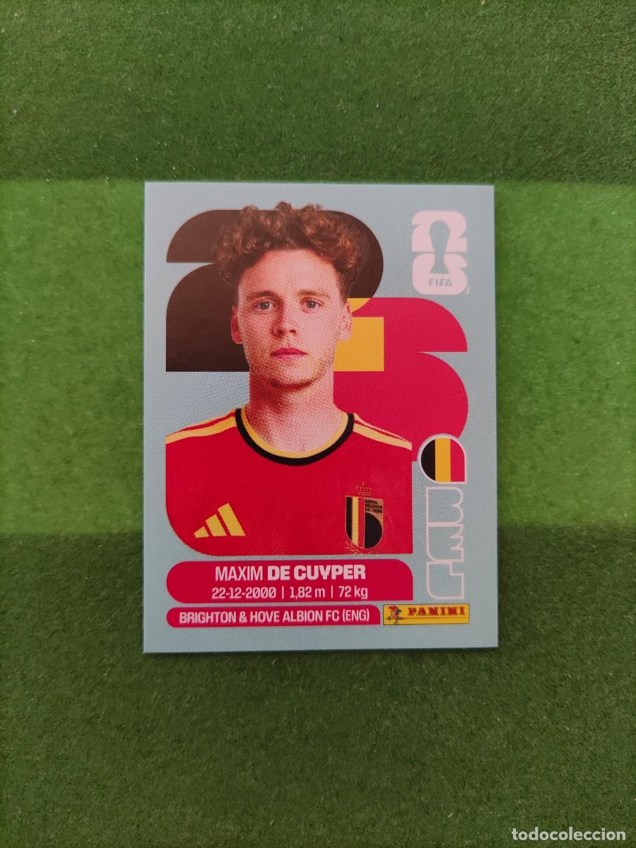 Cromos de F&uacute;tbol: De Cuyper B&eacute;lgica BEL 7 Sticker Mundial 2026 FIFA World Cup / Sin pegar