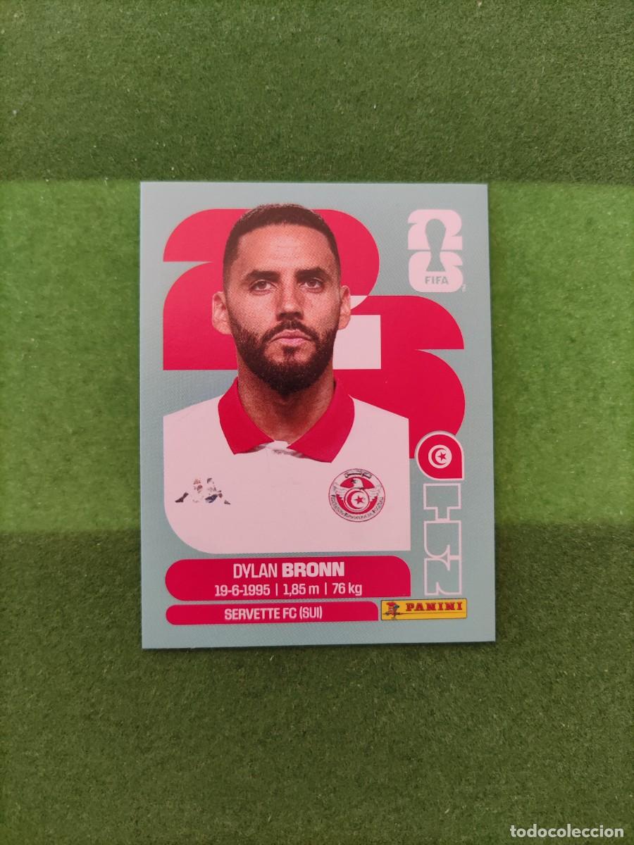 Cromos de F&uacute;tbol: Bronn T&uacute;nez TUN 8 Sticker Mundial 2026 FIFA World Cup / Sin pegar