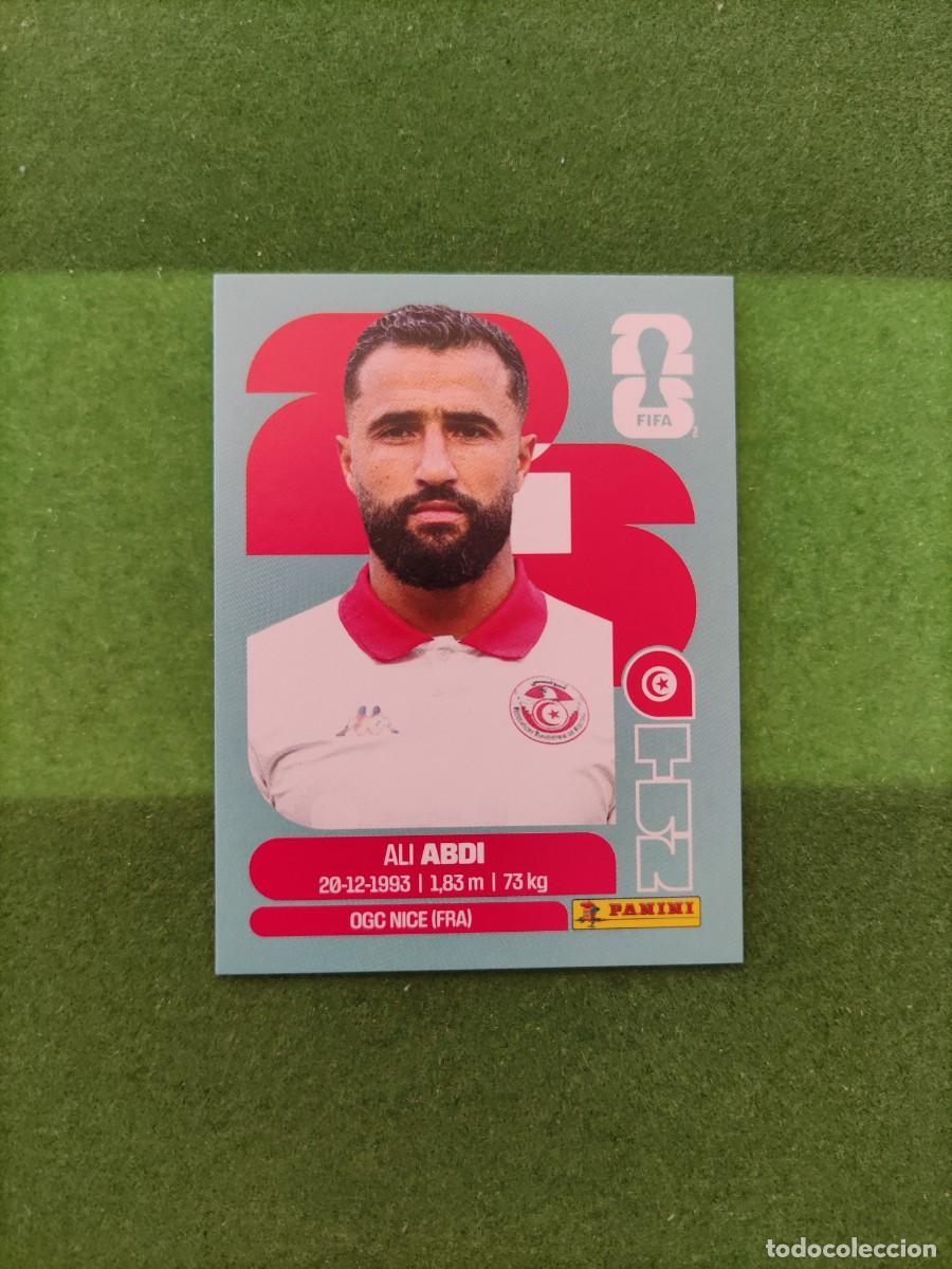 Cromos de F&uacute;tbol: Abdi T&uacute;nez TUN 7 Sticker Mundial 2026 FIFA World Cup / Sin pegar