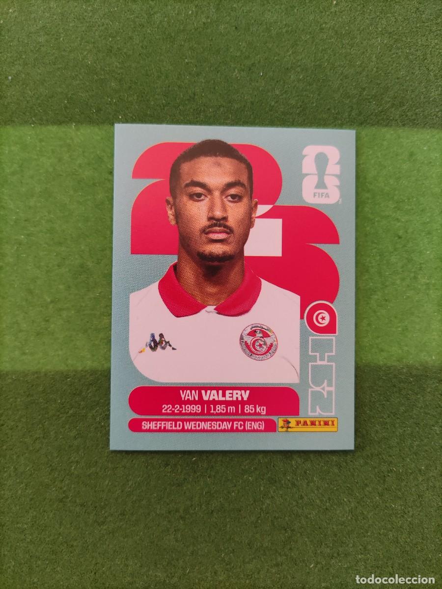 Cromos de F&uacute;tbol: Val&eacute;ry T&uacute;nez TUN 4 Sticker Mundial 2026 FIFA World Cup / Sin pegar