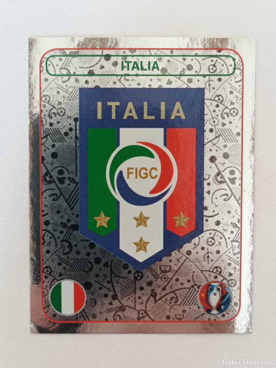 Cromos de F&uacute;tbol: #460 ESCUDO (ITALIA) EURO FRANCIA 2016 PANINI