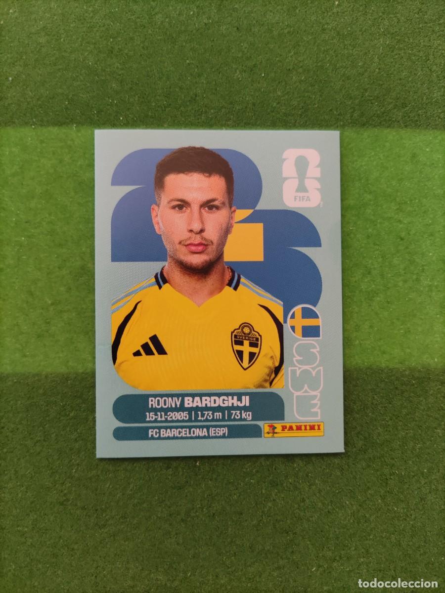 Cromos de F&uacute;tbol: Bardghji Suecia SWE 16 Sticker Mundial 2026 FIFA World Cup / Sin pegar