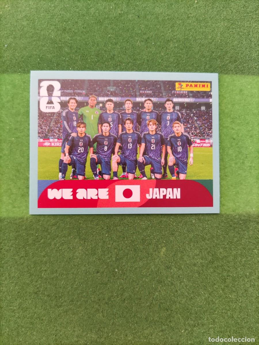 Cromos de F&uacute;tbol: We are Jap&oacute;n JPN 13 Sticker Mundial 2026 FIFA World Cup / Sin pegar