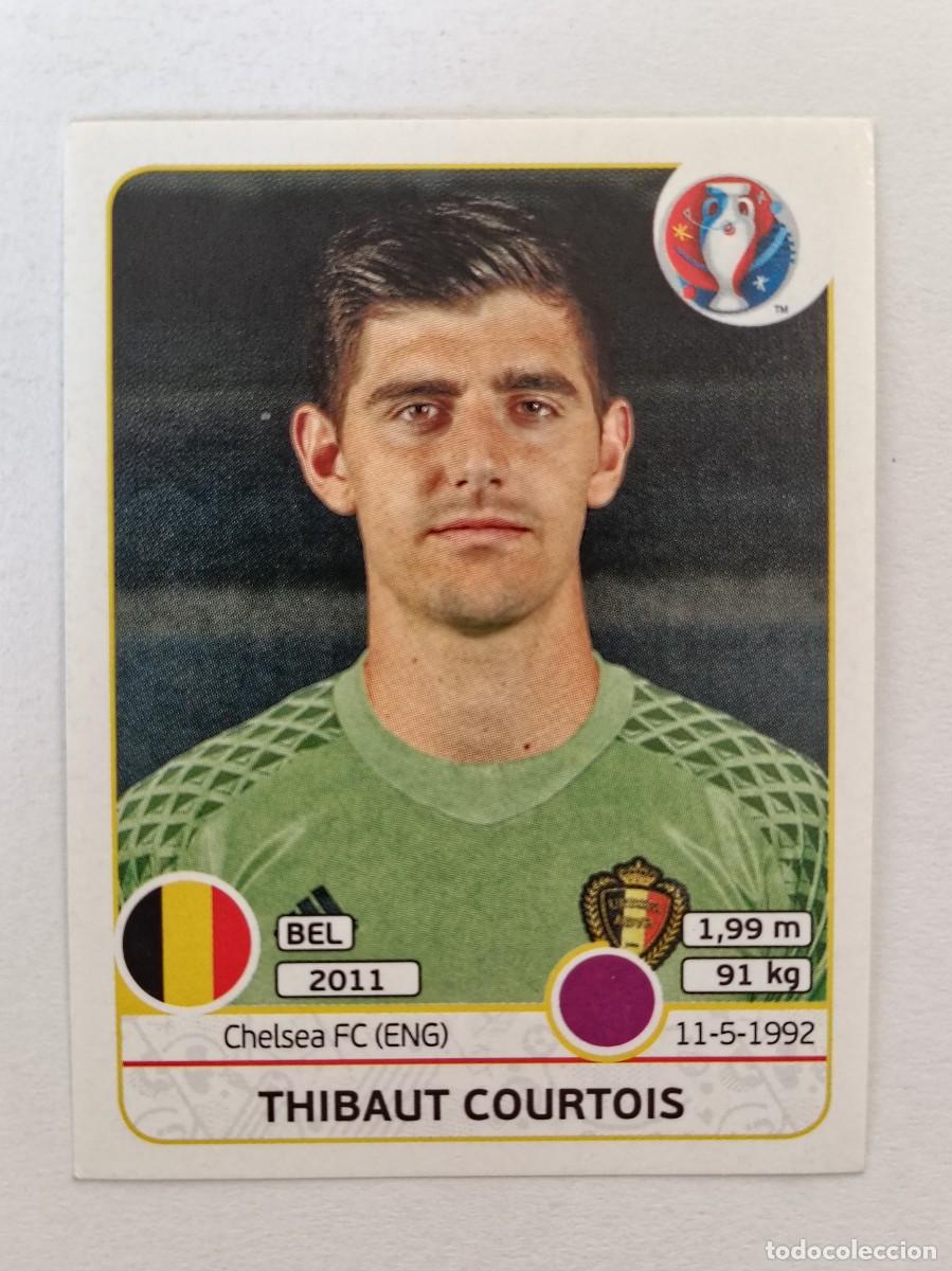 Cromos de F&uacute;tbol: #465 THIBAUT COURTAIS (BELGICA) EURO FRANCIA 2016 PANINI