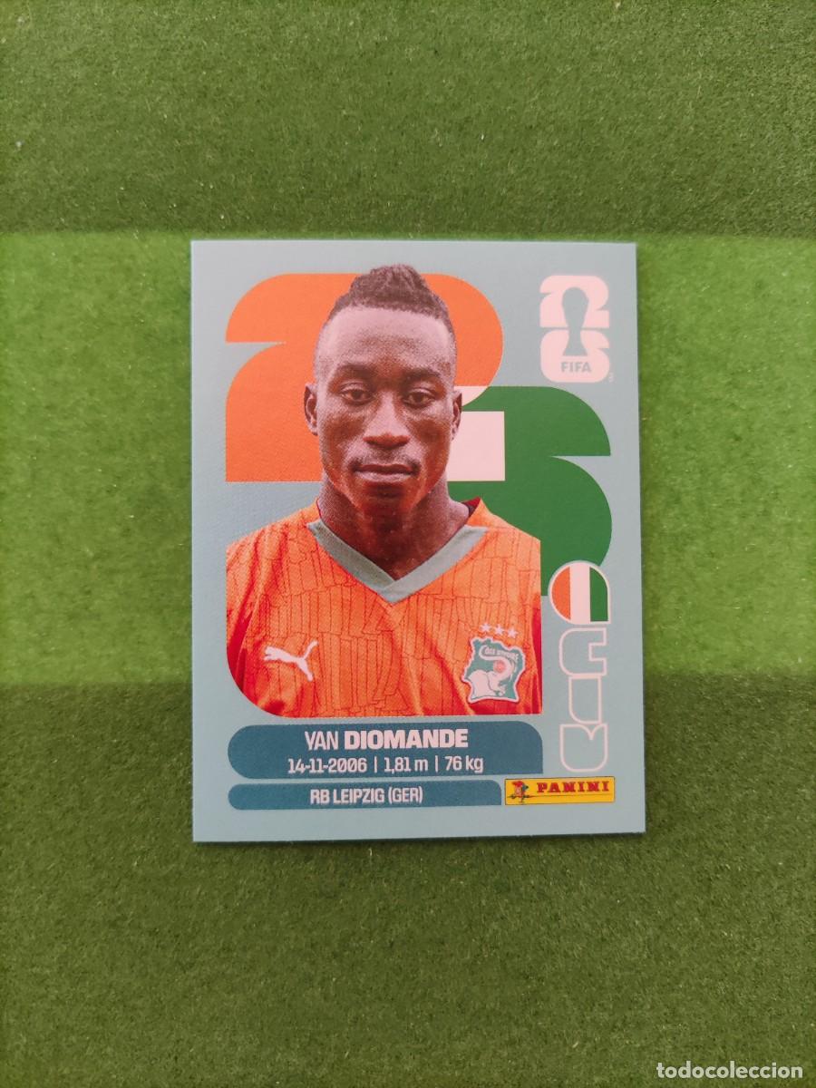 Cromos de F&uacute;tbol: Diomande Costa de Marfil CUW 18 Sticker Mundial 2026 FIFA World Cup / Sin pegar