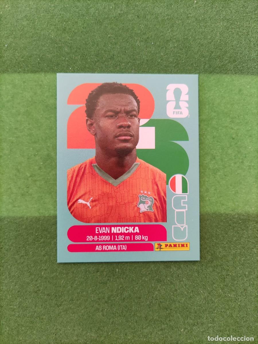 Cromos de F&uacute;tbol: Ndicka Costa de Marfil CIV 6 Sticker Mundial 2026 FIFA World Cup / Sin pegar