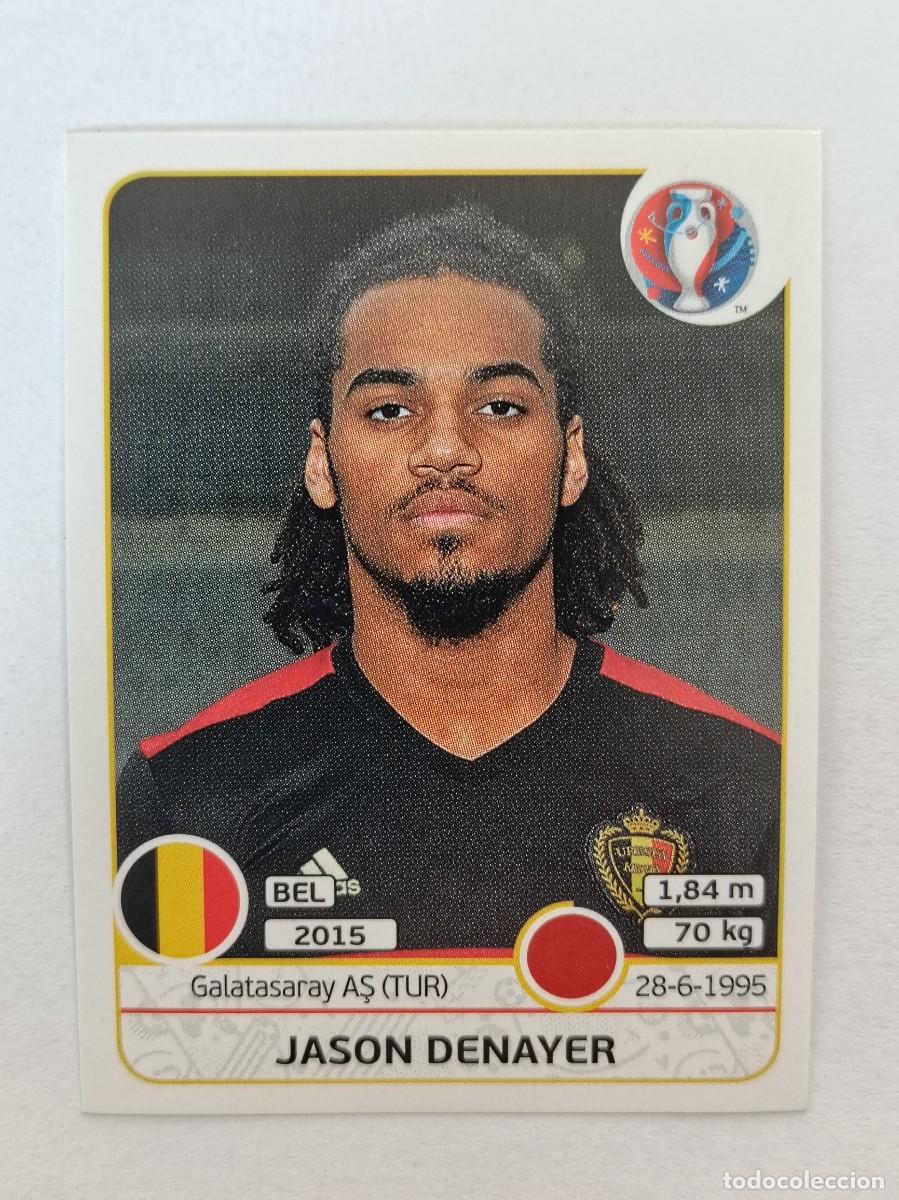 Cromos de F&uacute;tbol: #471 JASON DENAYER (BELGICA) EURO FRANCIA 2016 PANINI