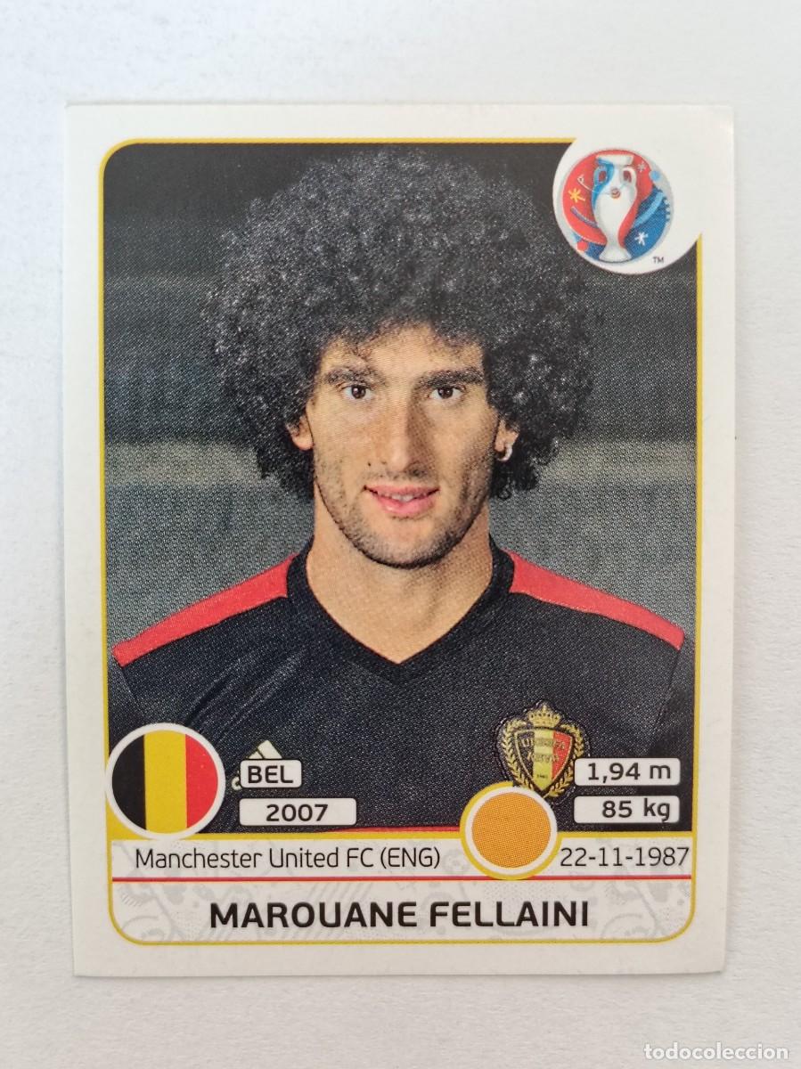 Cromos de F&uacute;tbol: #474 MAROUANE FELLAINI (BELGICA) EURO FRANCIA 2016 PANINI